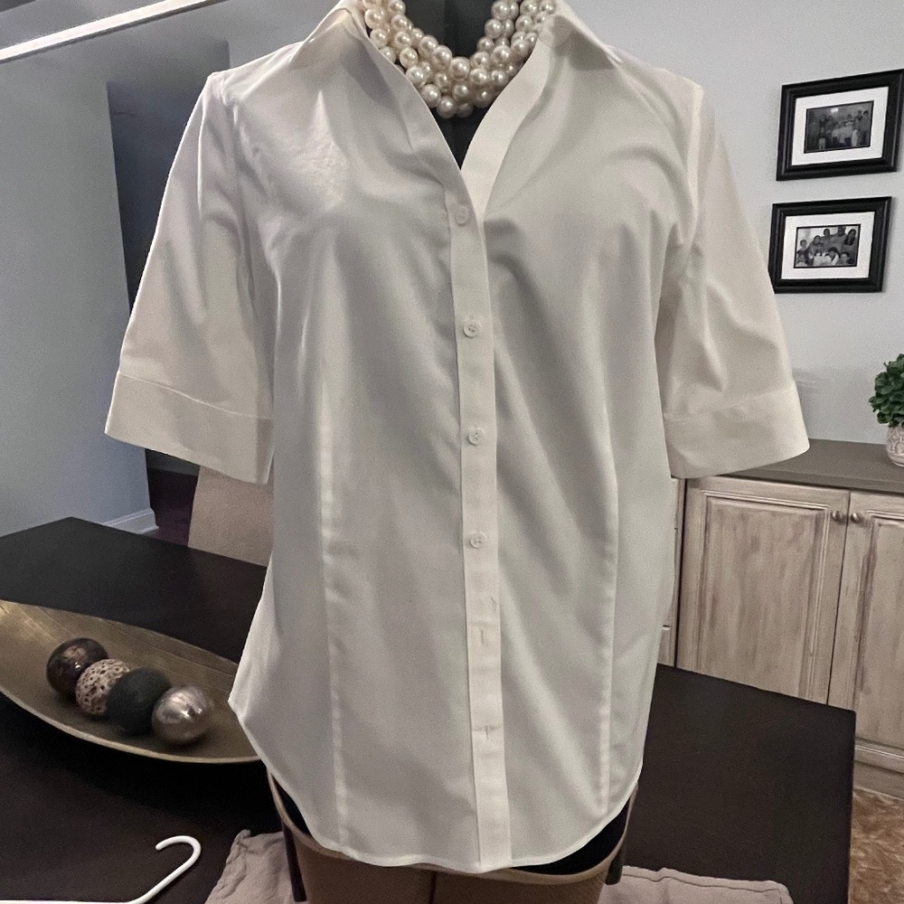 Talbots Wrinkle Resistent Fitted Blouse - image 7